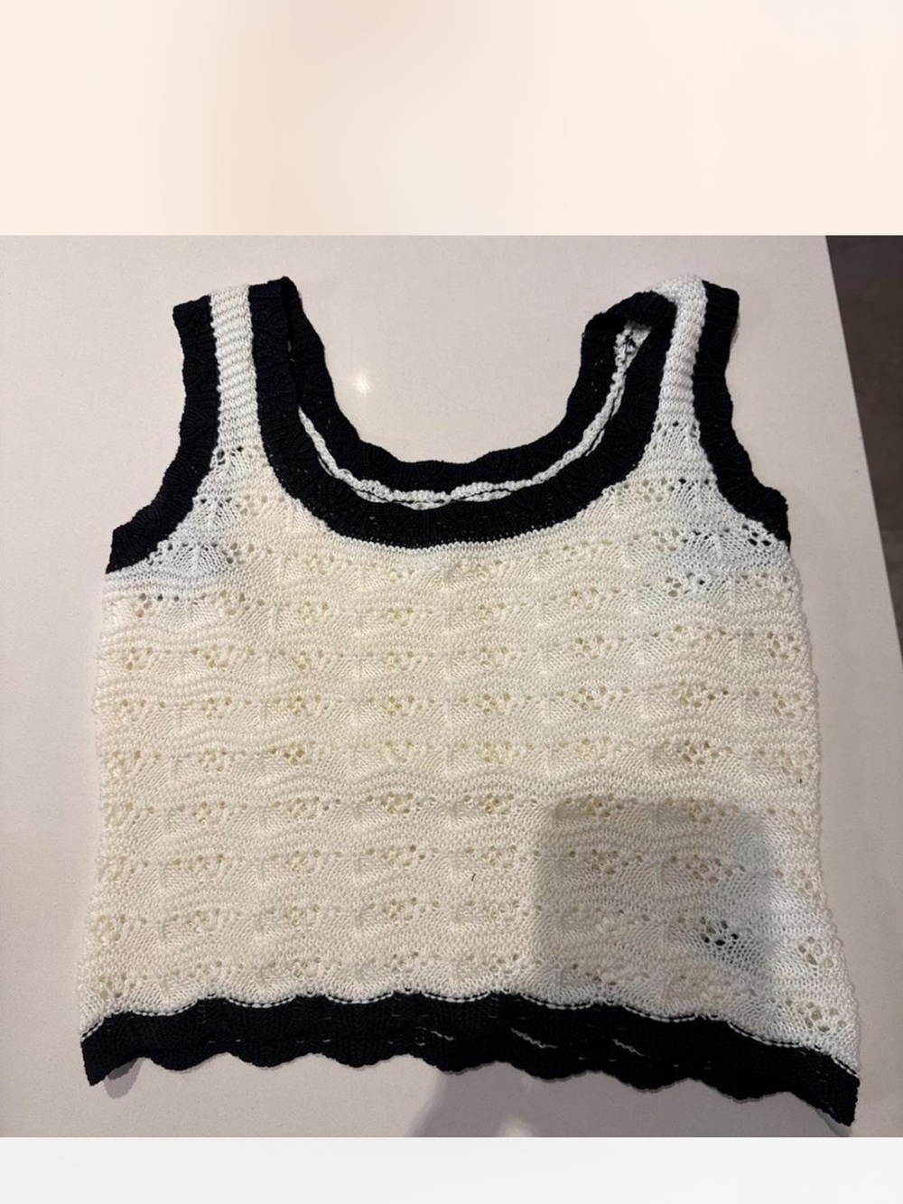 Commense Knit White Matching Set - Picture 6 of 7